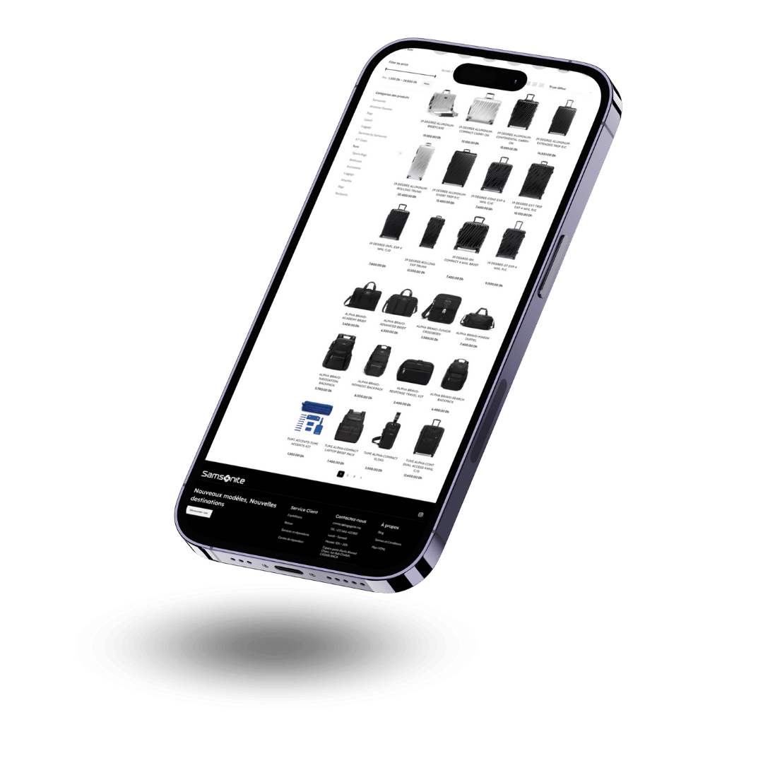 Smartphone avec capture d'écran