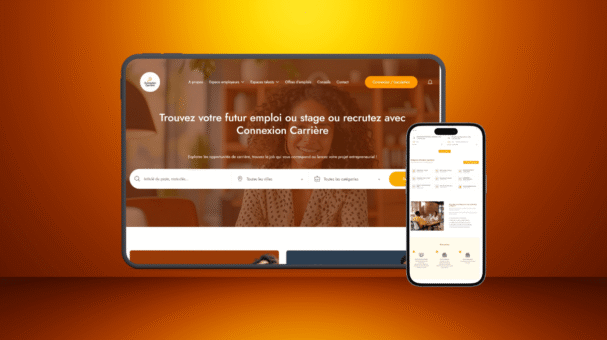 Création de site d'emploi moderne